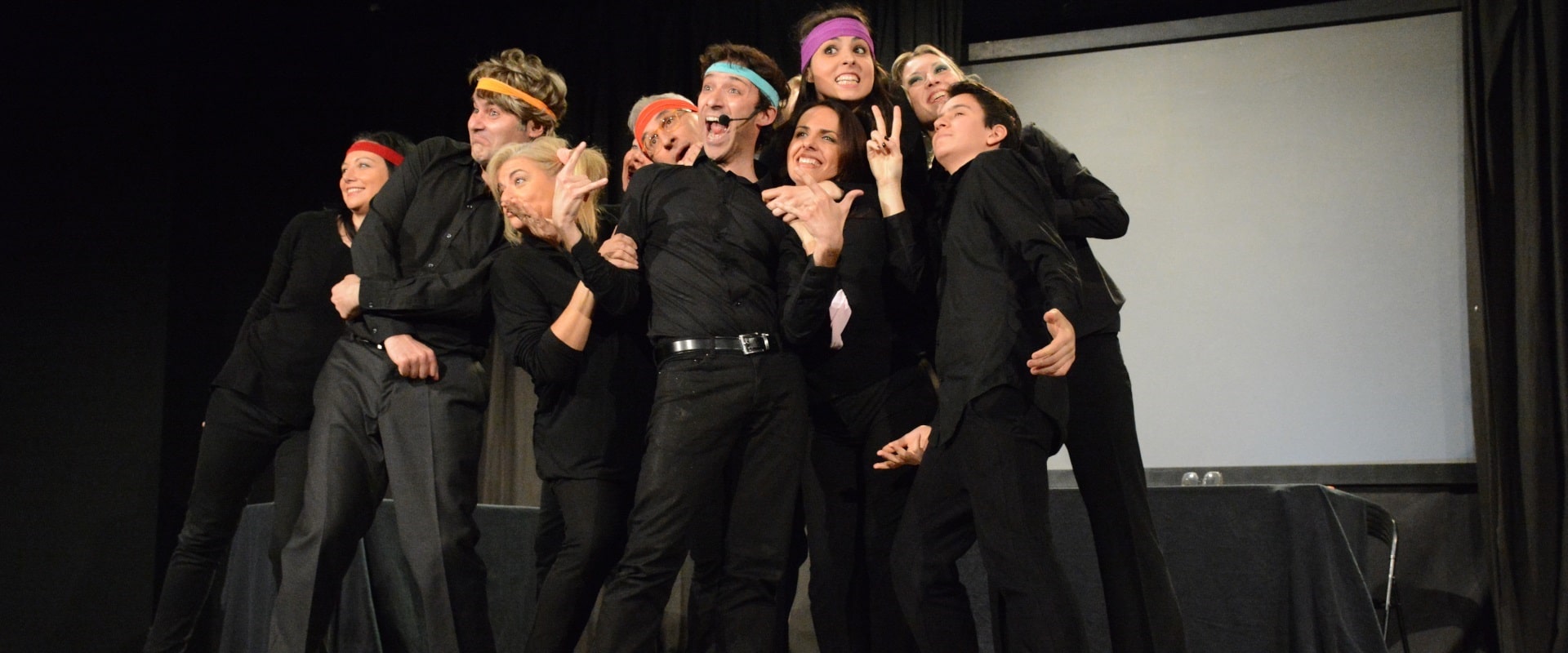 Foto di scena di Eclectica, scena finale