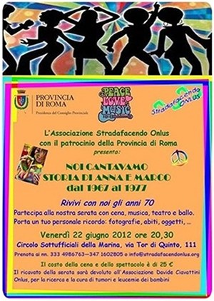 Locandina dello spettacolo Noi cantavamo