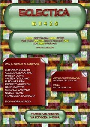 Locandina dello spettacolo Eclectica