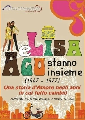Locandina dello spettacolo Ago e Lisa stanno insieme