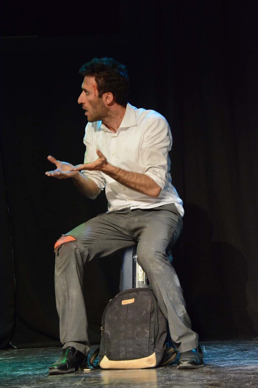 Foto di scena dello spettacolo di satira politica Animali Politici