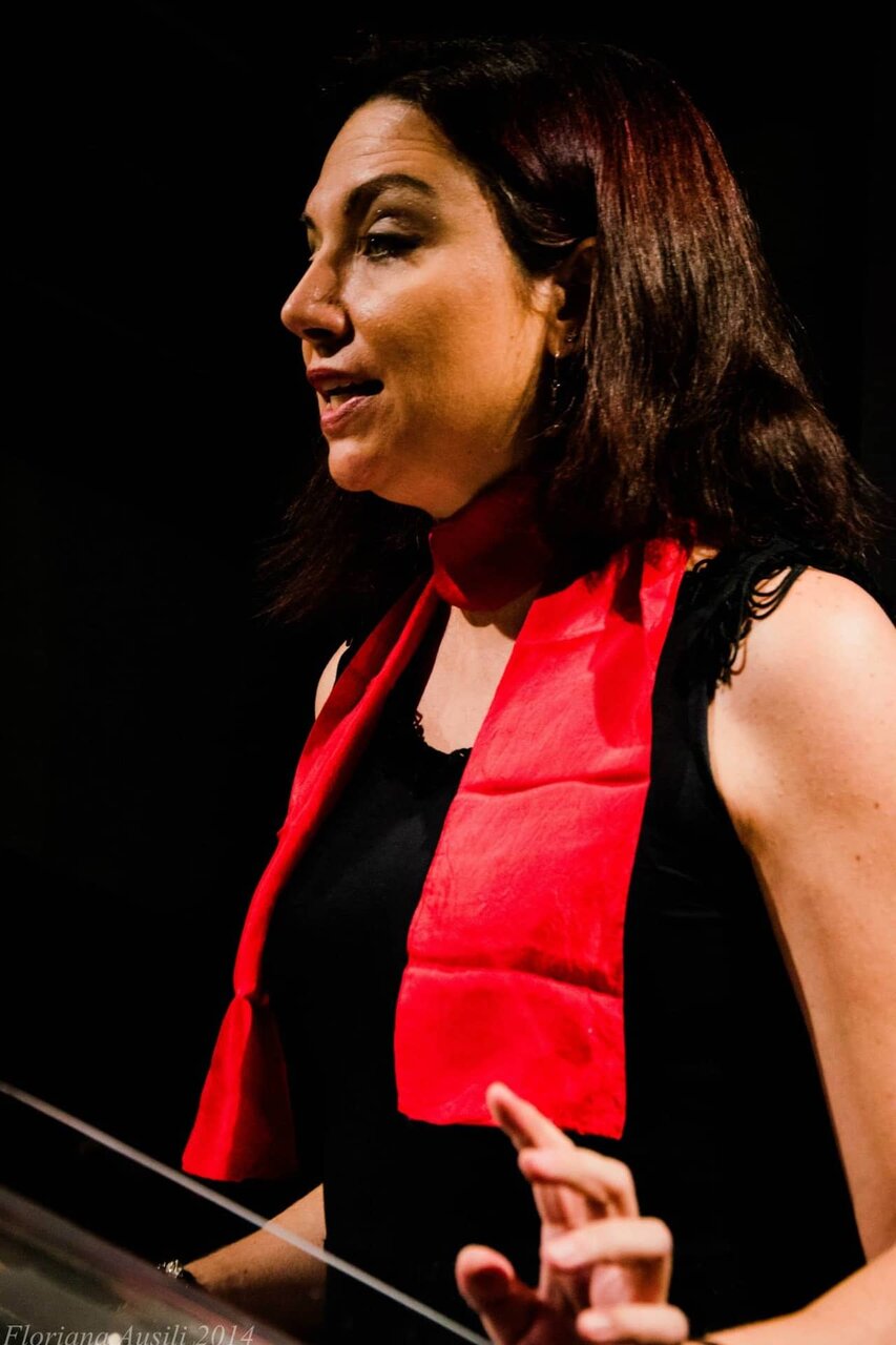 Foto di scena del recital IronicAmerica