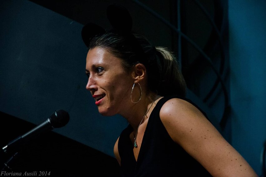 Foto di scena del recital IronicAmerica