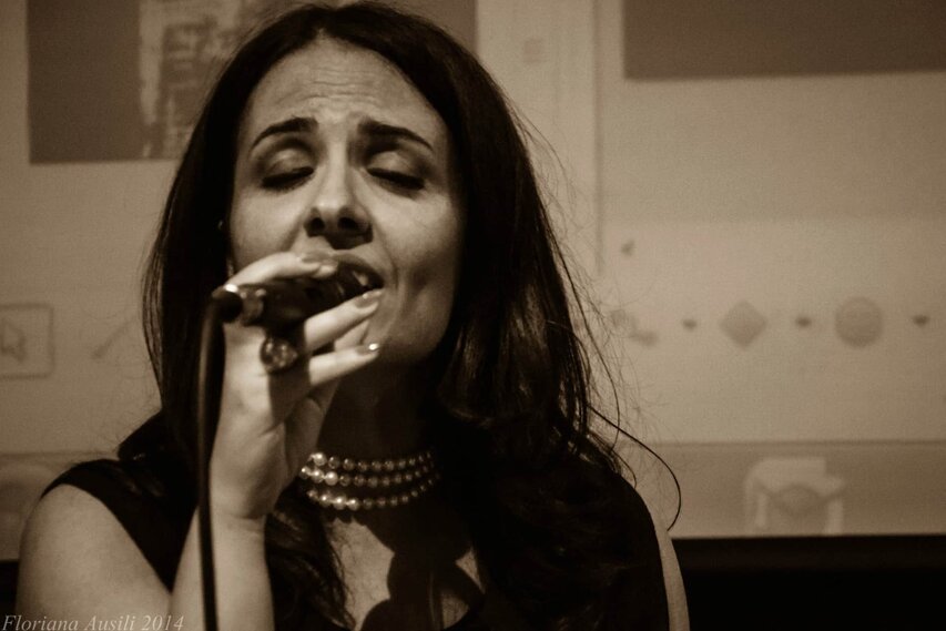 Foto di scena del recital IronicAmerica