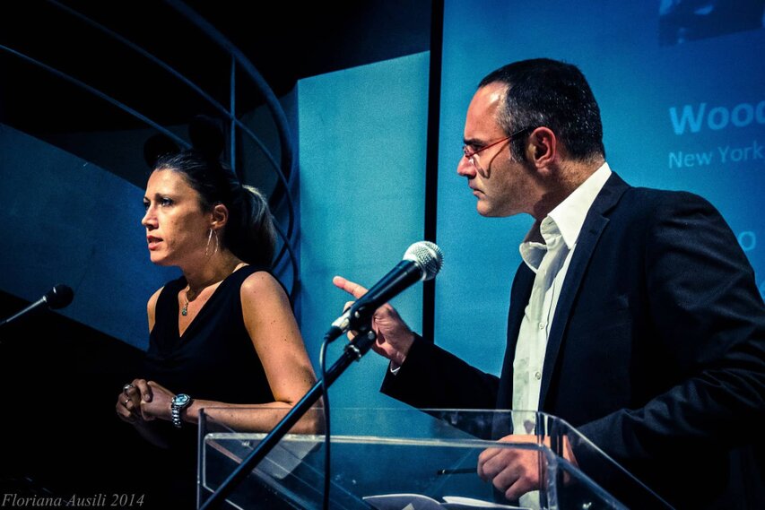 Foto di scena del recital IronicAmerica