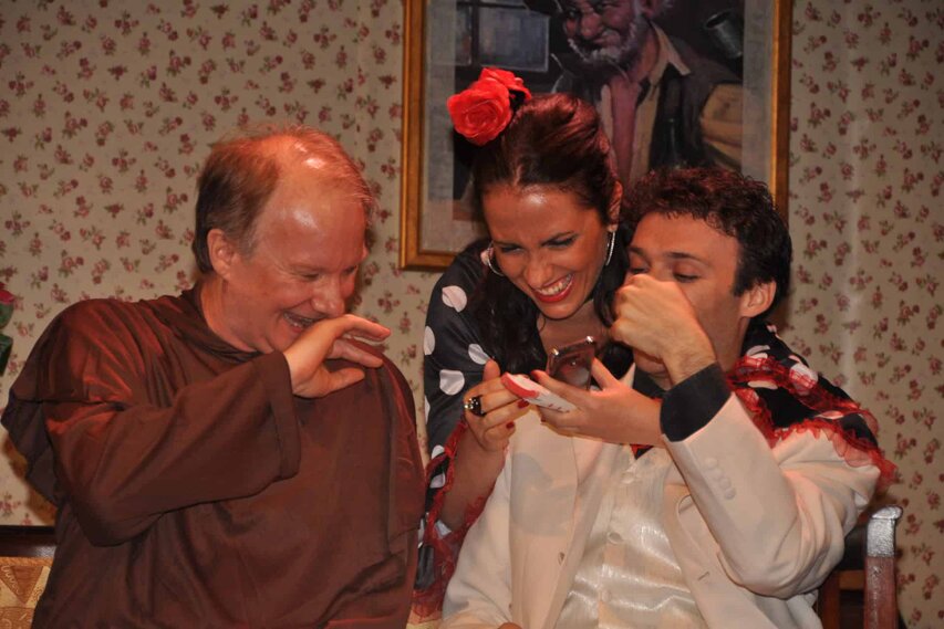 Foto di scena di Canale Zero, la più squinternata delle tv private