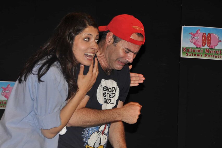 Foto di scena di Canale Zero, la più squinternata delle tv private